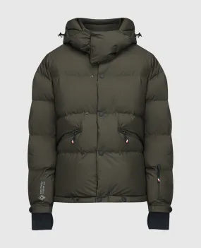 Moncler Grenoble Piumino da sci Coraia con logo verde 1A00020549FA