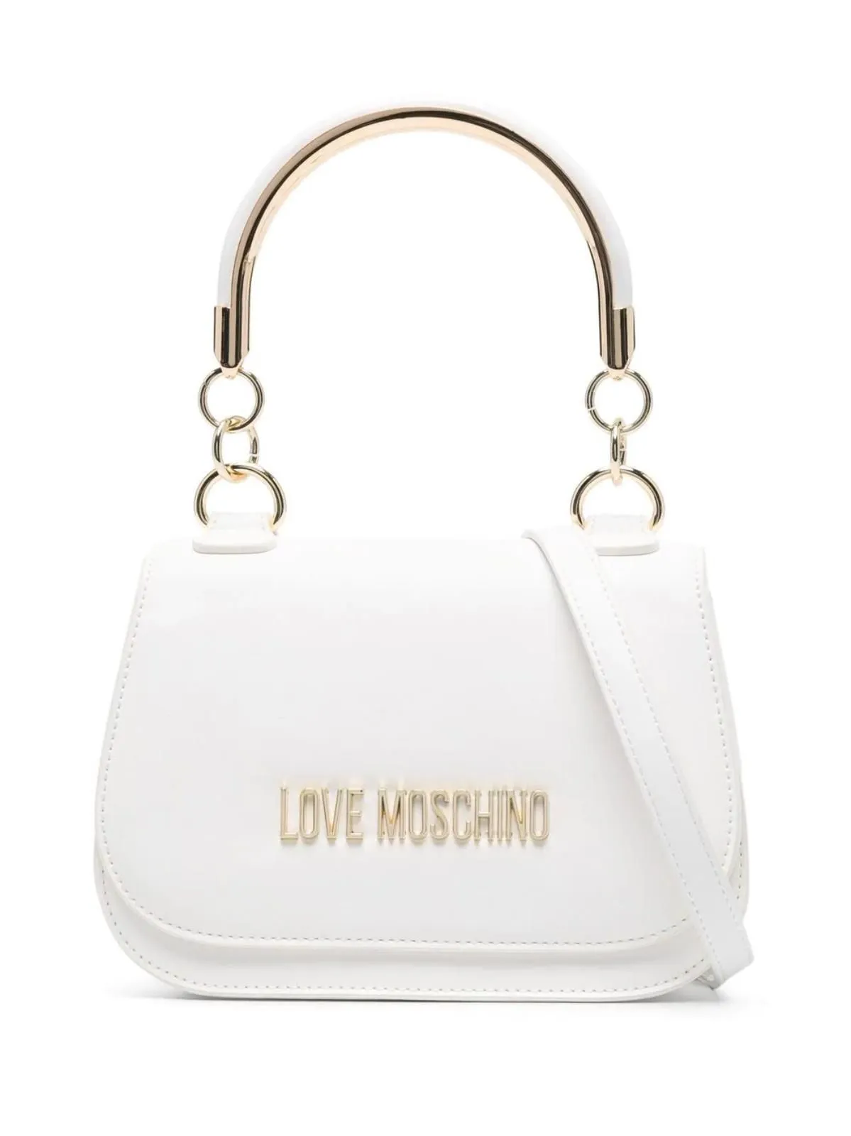 Moschino Love  ---------    ------------Love moschino borse borsa con tracolla borsa pu bianco