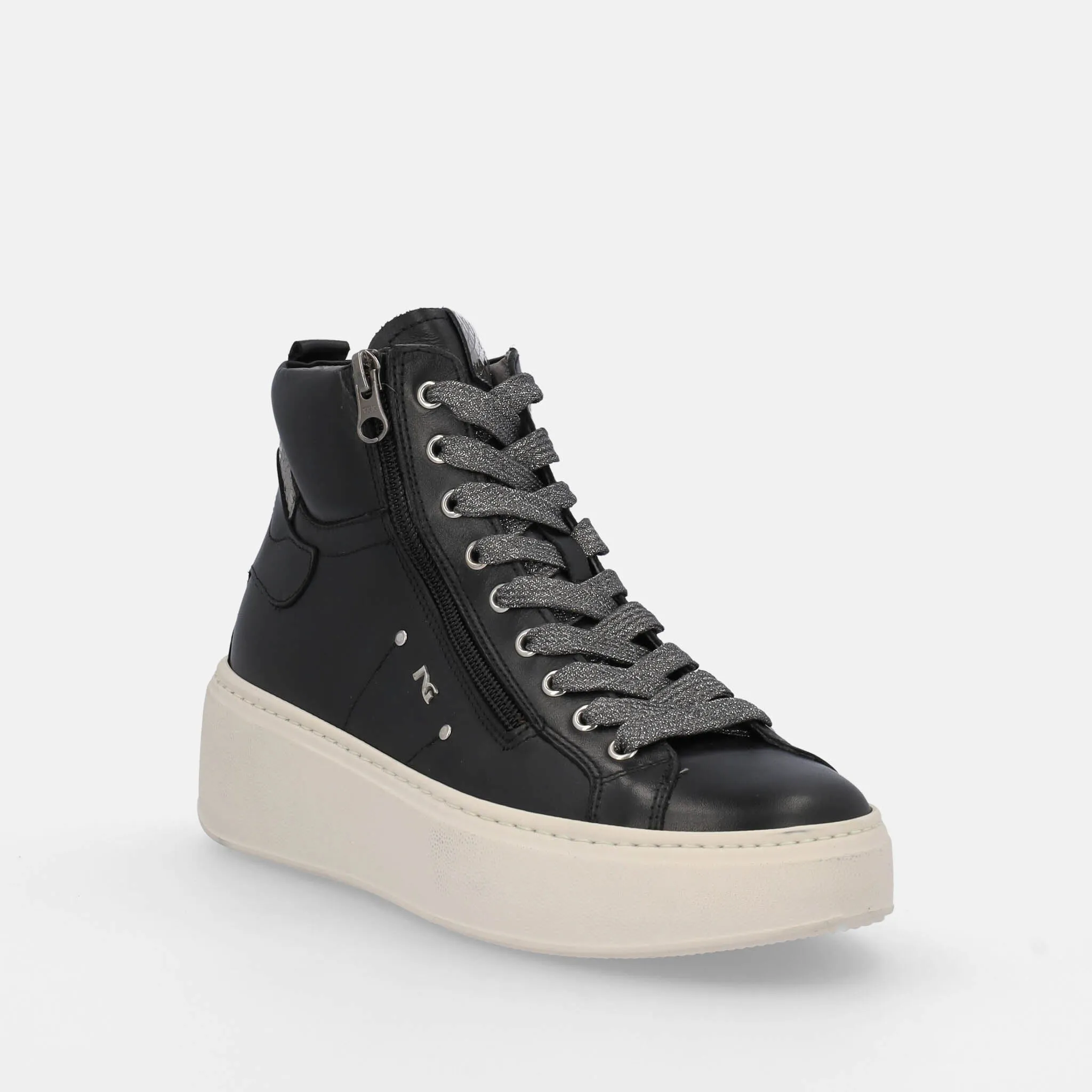 NERO GIARDINI SNEAKERS ALTA