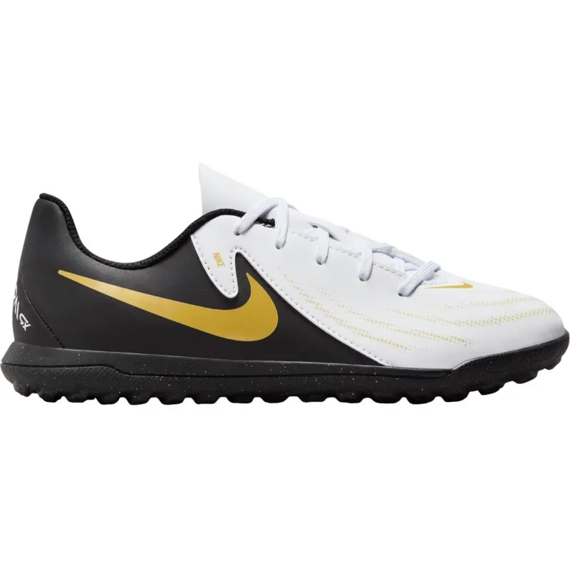 Nike Junior Jr Phnatom Gx Ii Club Tf White/Black/ Gold Junior