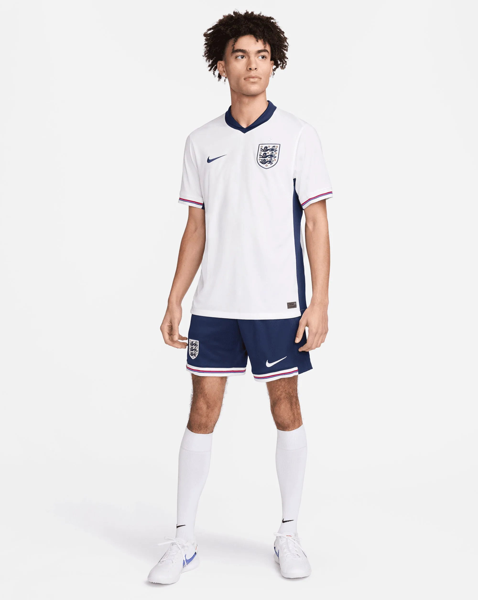 Nike Maglia Home Inghilterra 2024/2025 Bianco Uomo