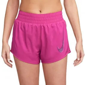 Nike Pantaloncini Running Swoosh Fireberry Donna