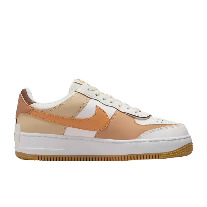 Nike scarpa sneakers da donna AF1 Shadow DZ1847-106 vela-lino-sesamo-cacao