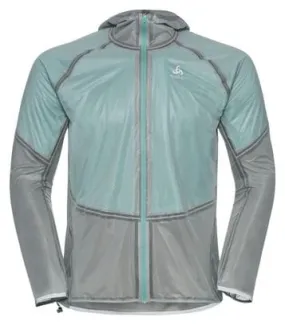 Odlo Dual Dry Waterproof Jacket Women's Grey Blue