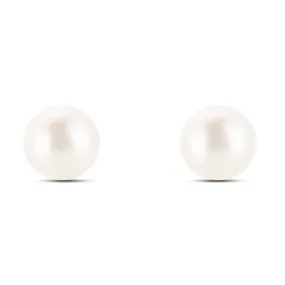 Orecchini Lobo Gabrielle Oro Bianco 375/1000 Perla D'Acqua Dolce Bianco 1413421