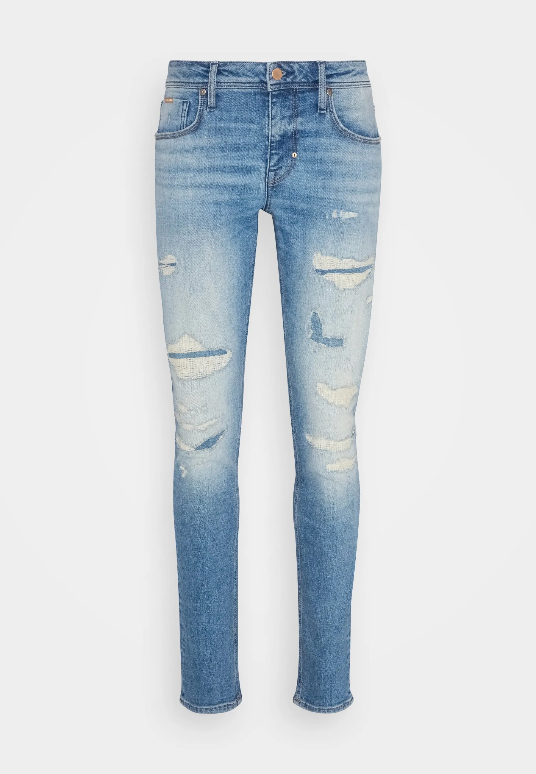 OZZY VINTAGE GOLD LINE - Jeans Tapered Fit