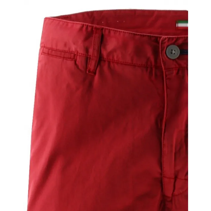 Pantaloncini chino Henk ter Horst rosso