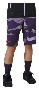 Pantaloncini mimetici viola da donna Fox Ranger