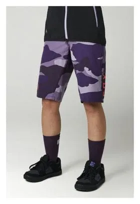 Pantaloncini mimetici viola da donna Fox Ranger