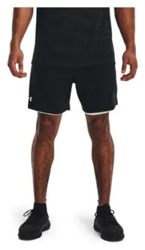 Pantaloncini Under Armour Vanish Woven Uomo Nero 2 in 1