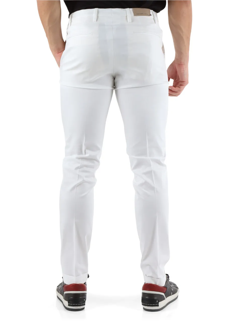 Pantalone slim fit in lyocell e cotone MC-BRAD