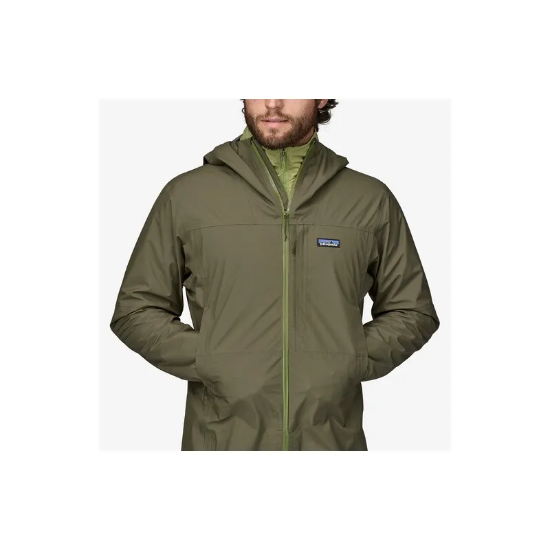 PATAGONIA Men's Boulder Fork Rain Jacket Forge Grey