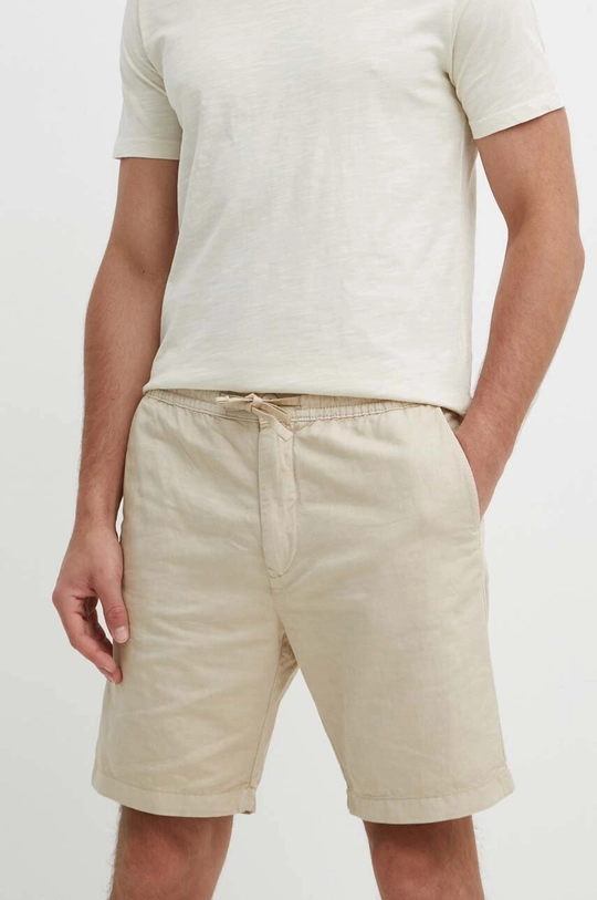 Pepe Jeans pantaloncini in lino RELAXED LINEN SMART SHORTS