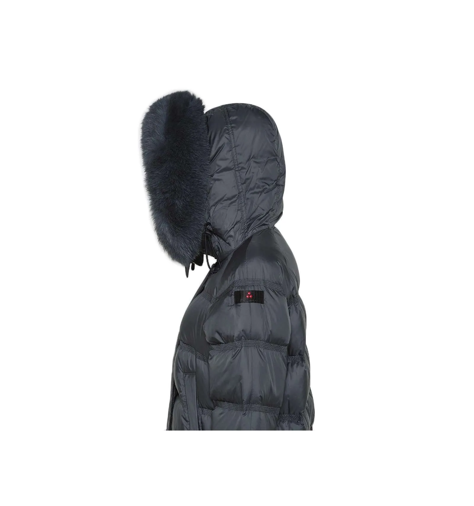 PEUTEREY donna TAKAN MQS 03 FUR 799 piumino parka pelliccia grigio