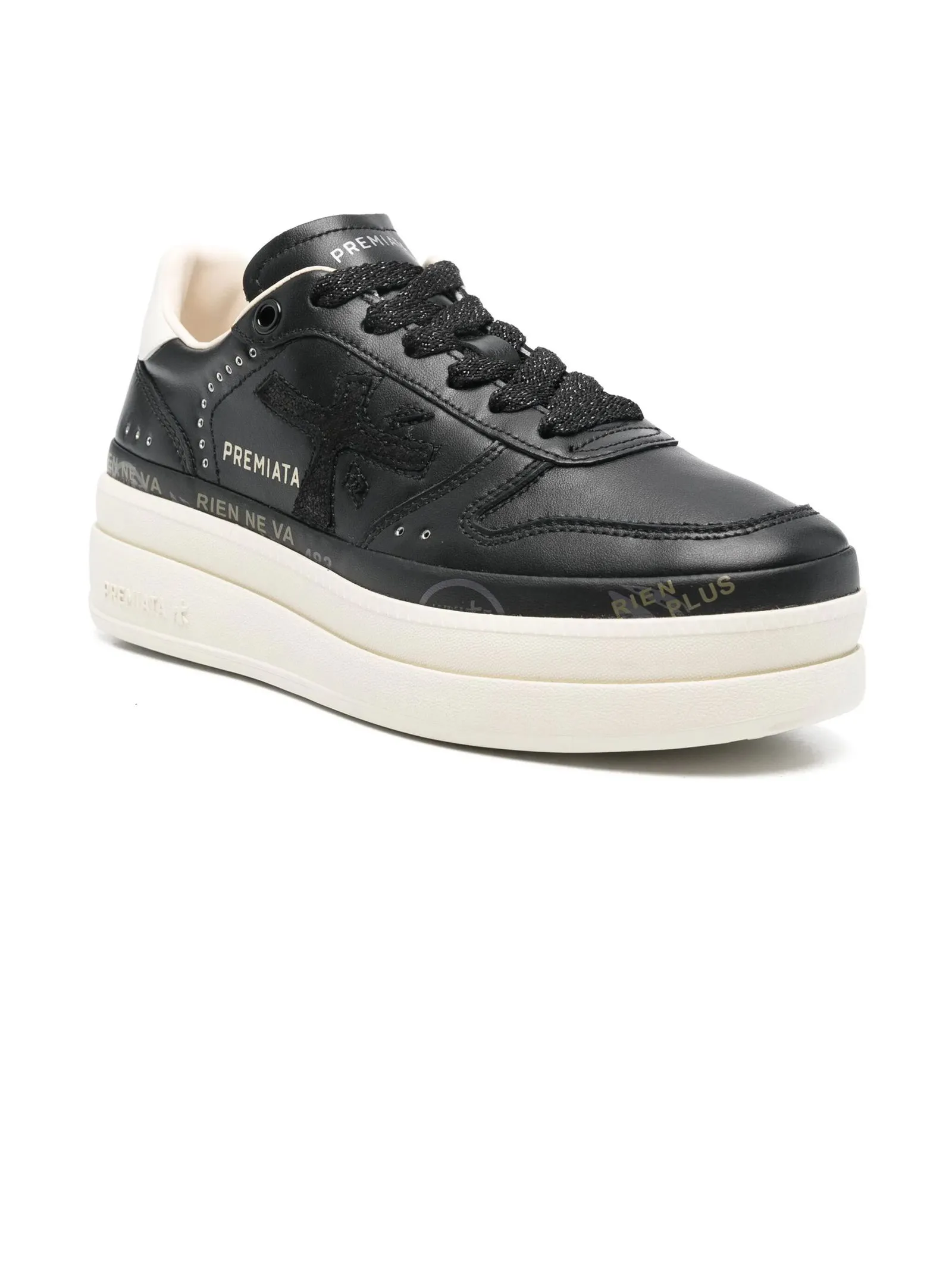 PREMIATA Calzature,Sneakers Sneakers Micol in pelle di vitello nero 