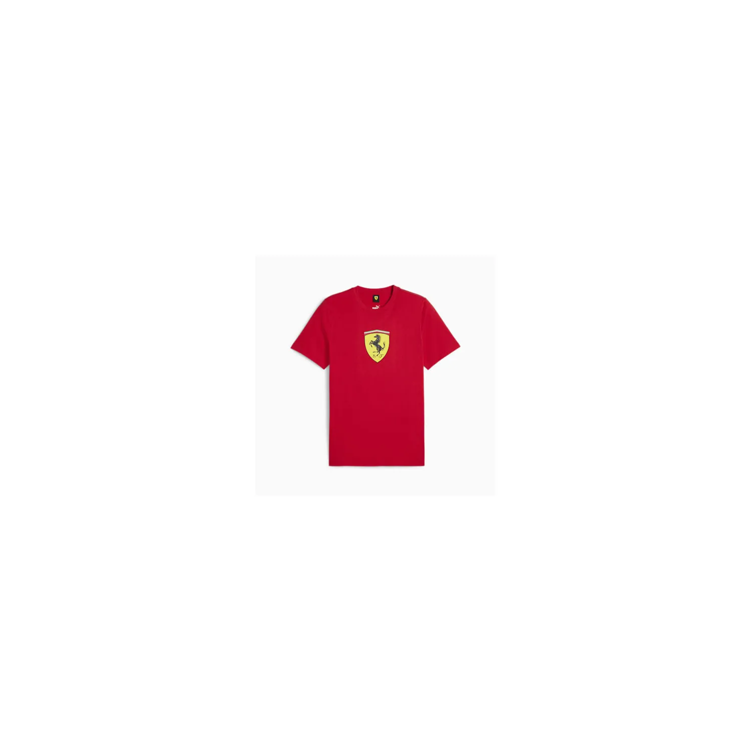 PUMA MAGLIA SCUDERIA FERRARI RACE BIG SHIELD COLOURED UOMO