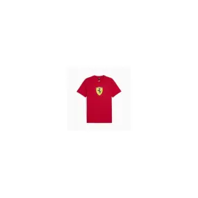 PUMA MAGLIA SCUDERIA FERRARI RACE BIG SHIELD COLOURED UOMO