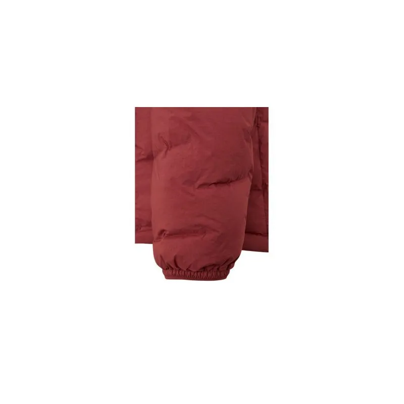 Rab Cubit Stretch Down Hooded Jacket (Oxblood Red) Uomo