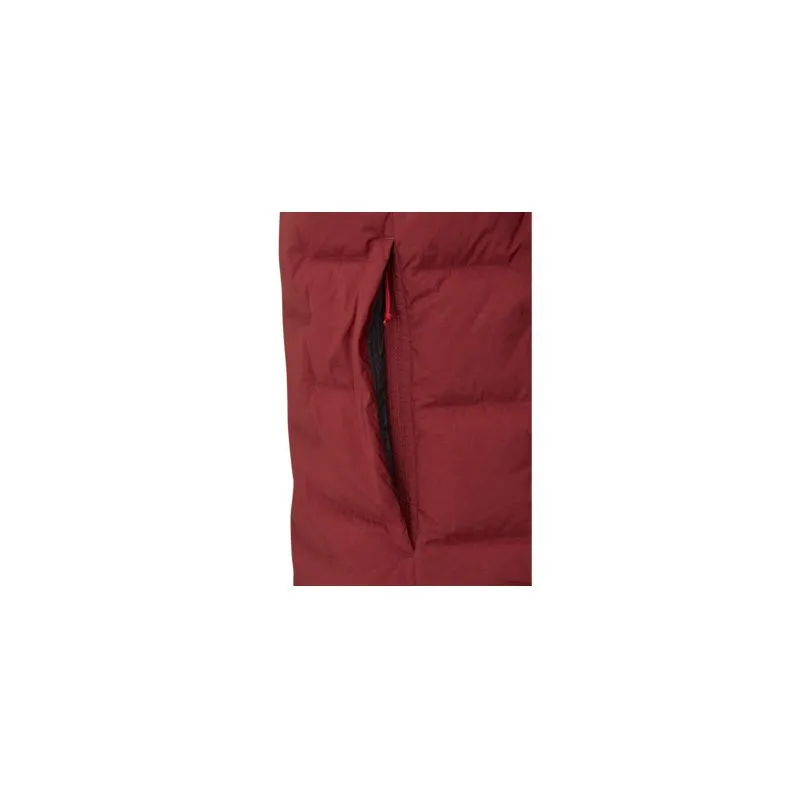 Rab Cubit Stretch Down Hooded Jacket (Oxblood Red) Uomo