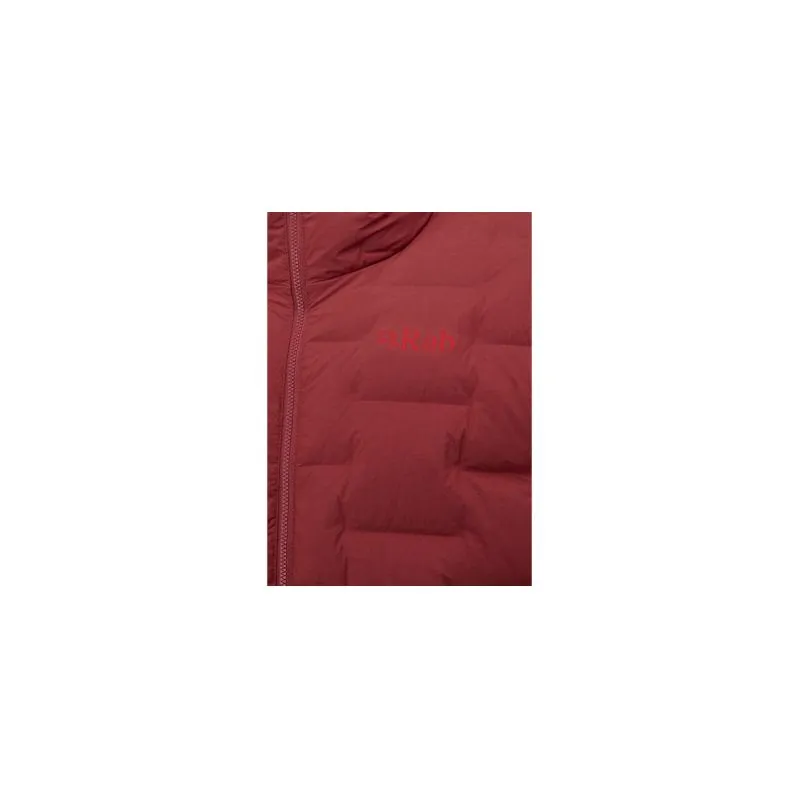 Rab Cubit Stretch Down Hooded Jacket (Oxblood Red) Uomo