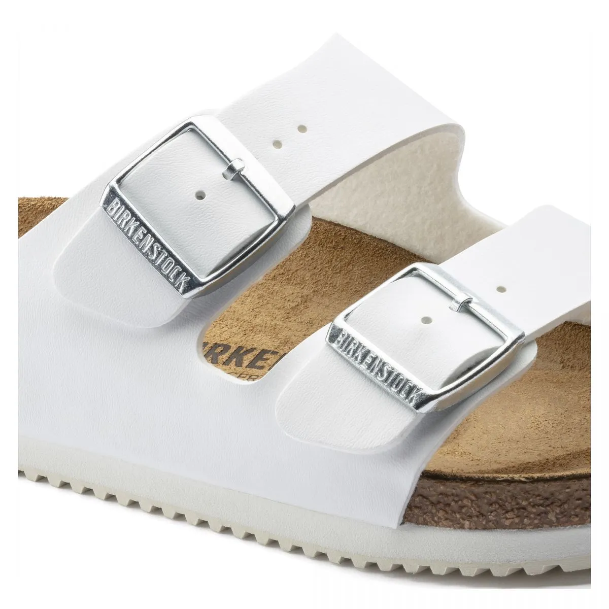 SANDALI  BIRKENSTOCK ARIZONA BIRKO FLOR 552683 WHITE