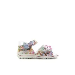 Sandali rosa bambina con doppio velcro