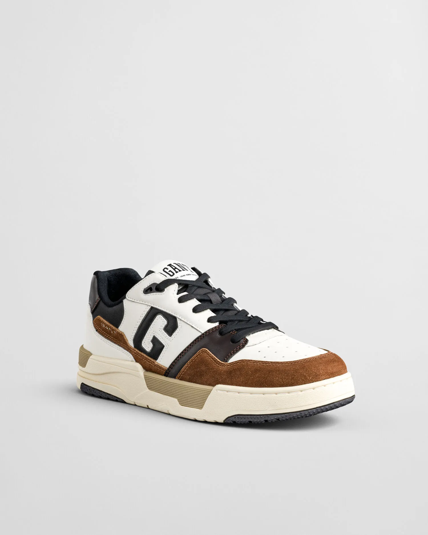 Sneakers Brookpal in pelle e camoscio    