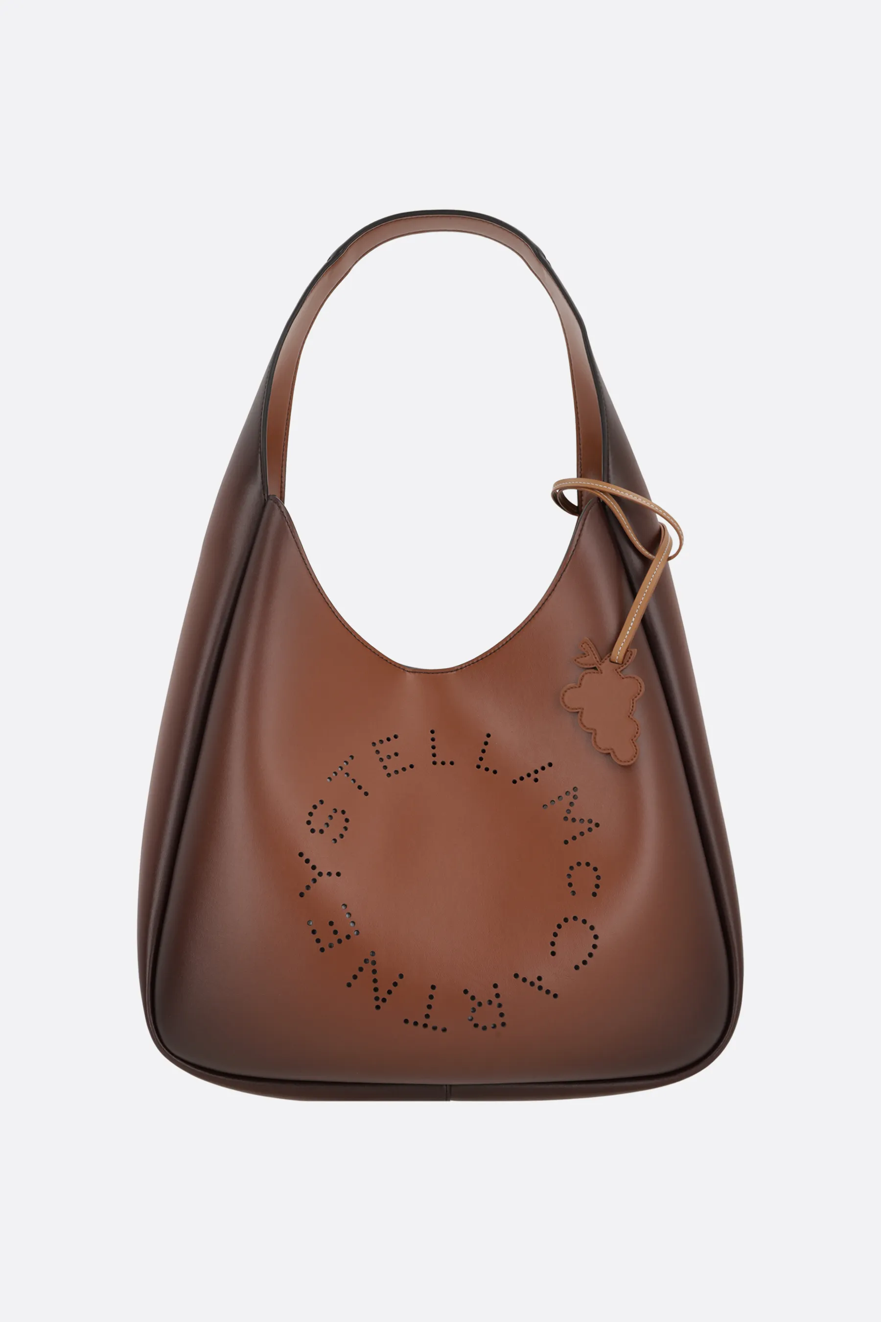  STELLA McCARTNEY borsa hobo Logo small in Aged Alter Mat 