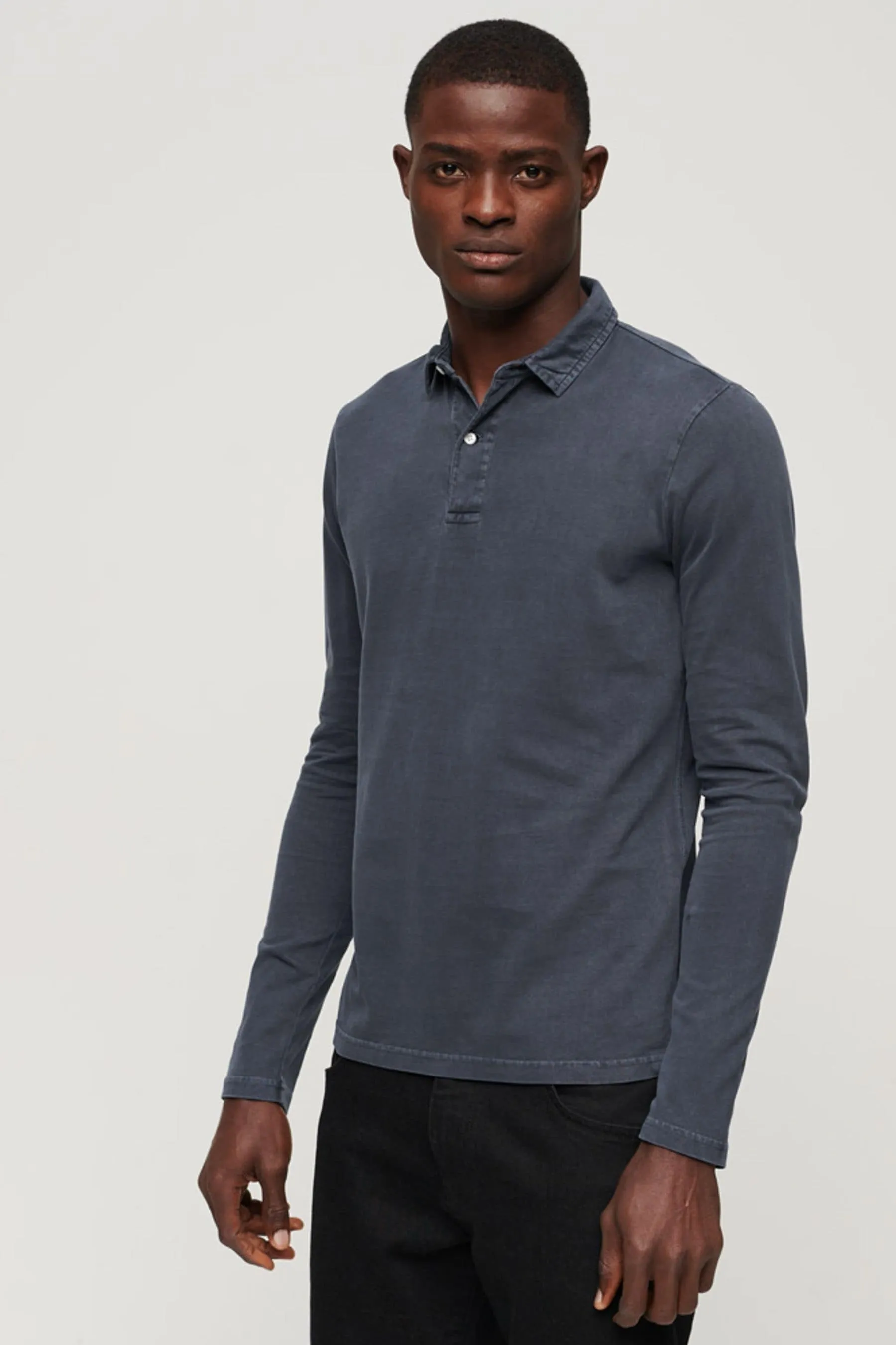 Superdry Studios - Manica lunga - Polo in jersey