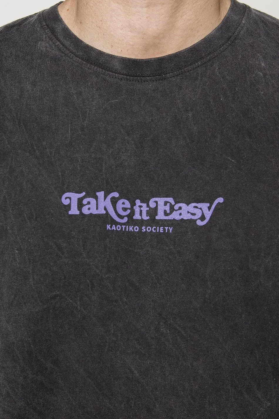 TAKE IT EASY UNISEX - T-shirt con stampa