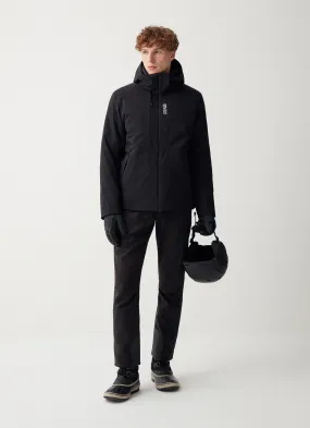 Two-way stretch ski jacket with balaclava