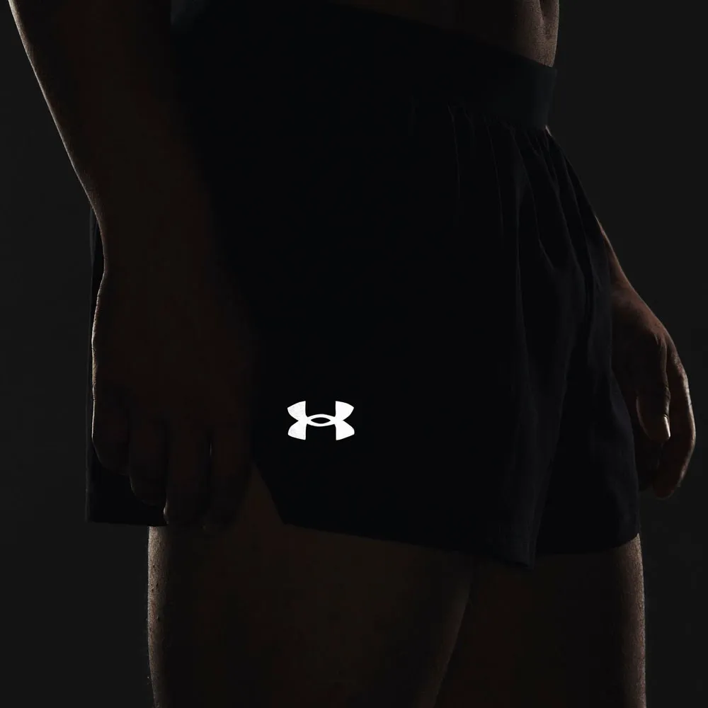 Under Armour Pantaloncini Running Launch Split Performance Nero Uomo