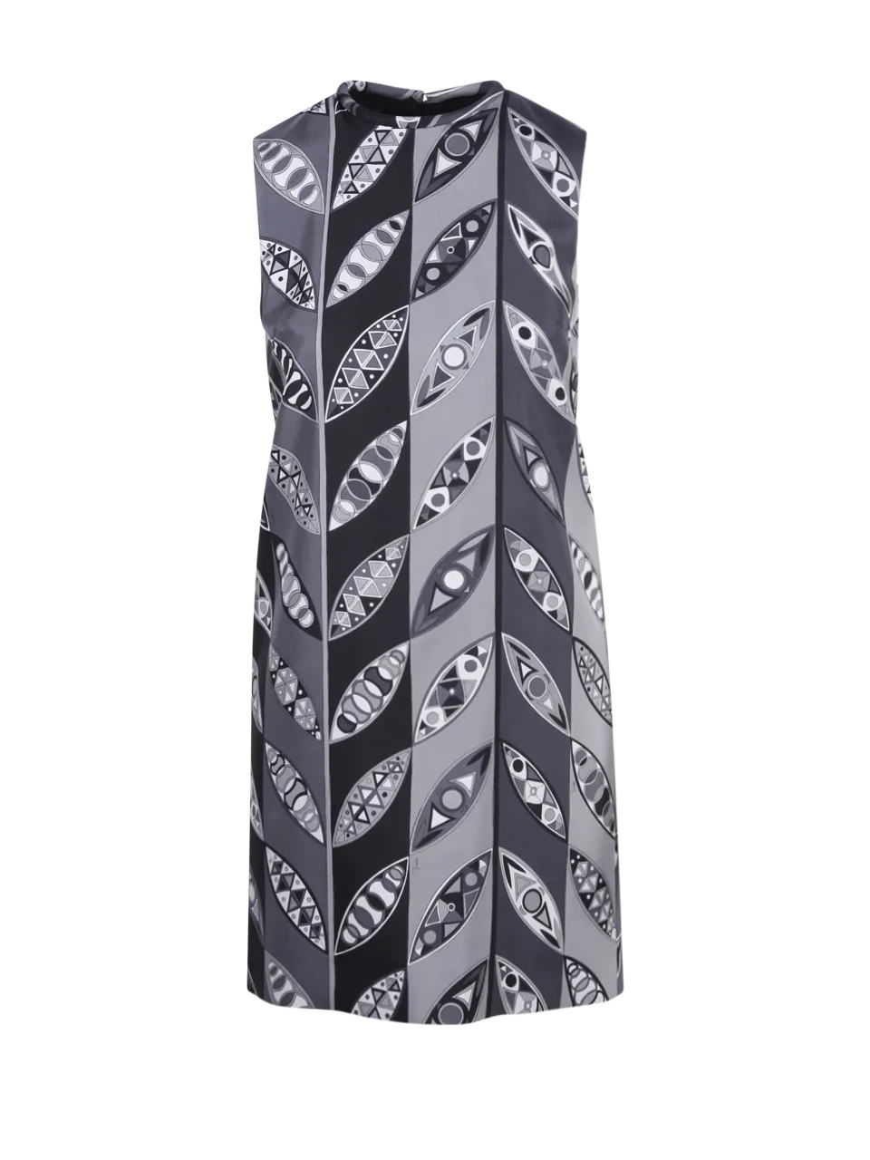 WOMAN EMILIO PUCCI GREY SILK DRESS