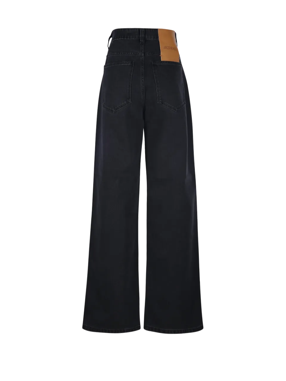 WOMAN JACQUEMUS BLACK CORK LE DE-NÎMES LARGE JEANS